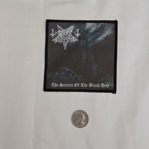 DARK FUNERAL SECRETS OF THE BLACK ARTS EMBROIDERED PATCH